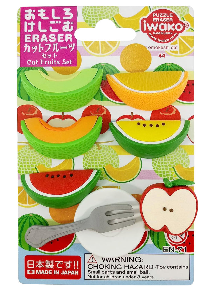 Slice Fruit Eraser Set eraser BC USA 