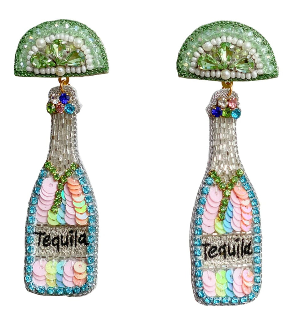 Tequila Bottle Earrings Accessories Gaby & Grace 