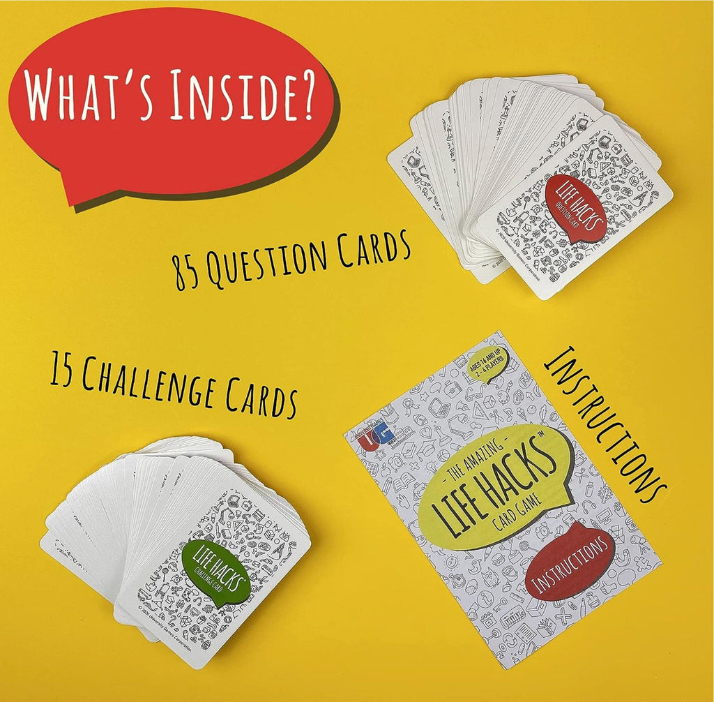 The Amazing Life Hacks Card Game Games University Games 